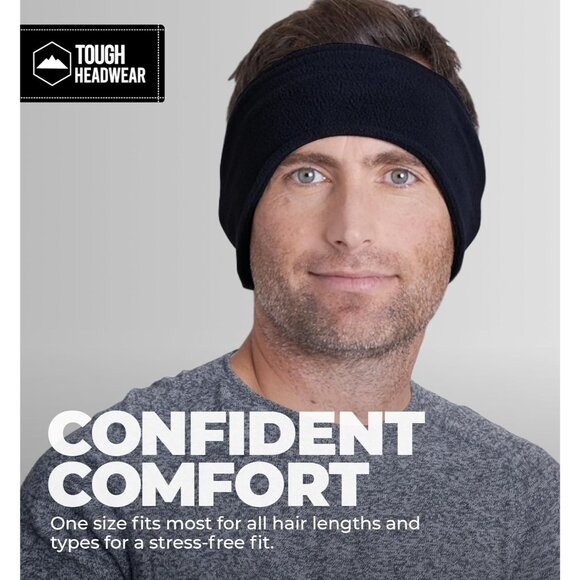 Winter Headbands for Women - Ear Warmers - Ear Muffs for Winter - Fleece Headban - Picture 7 of 7